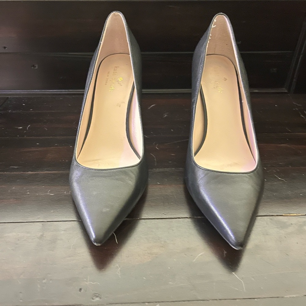 Kate Spade Black Stiletto Heels Classic Design